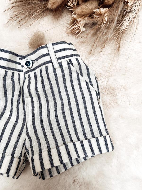 Alternatieve foto PAZ l Boy trousers with navy blue stripes