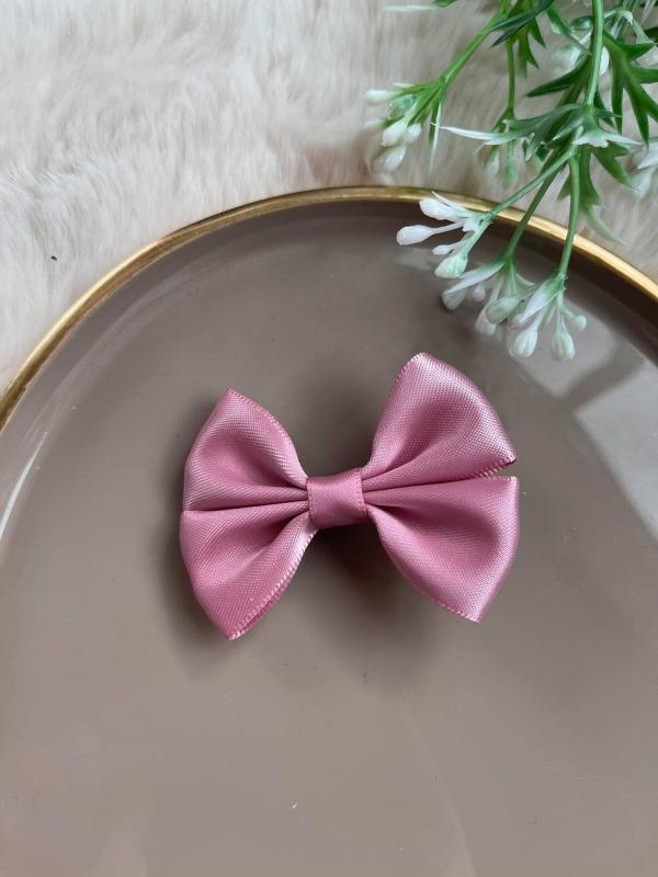 Coverfoto Satin bow small dusty pink
