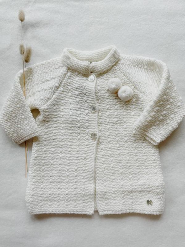 Coverfoto PAZ I Knit Newborn Coat Ivory