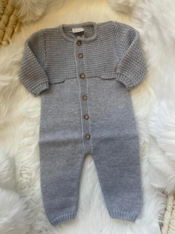 Coverfoto PAZ RODRIGUEZ I Grey Knitted Romper