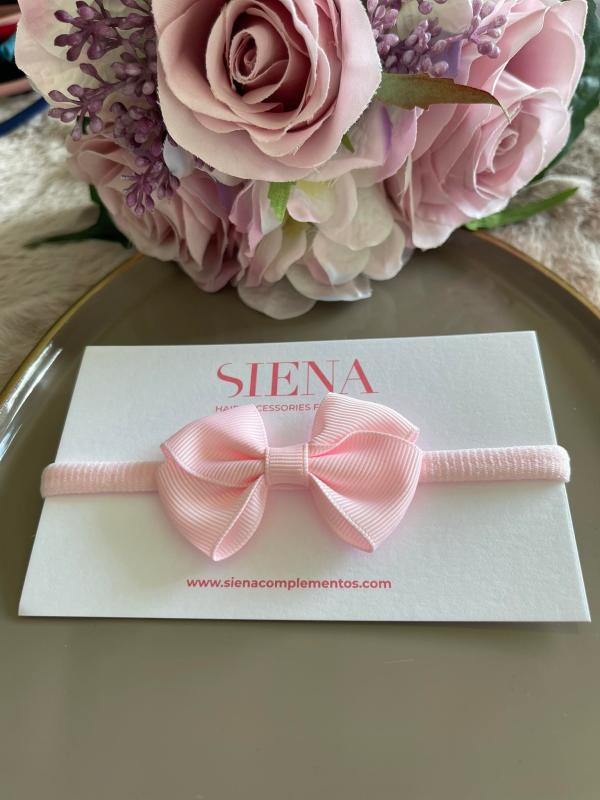 Alternatieve foto SIENA I Newborn hairband pink