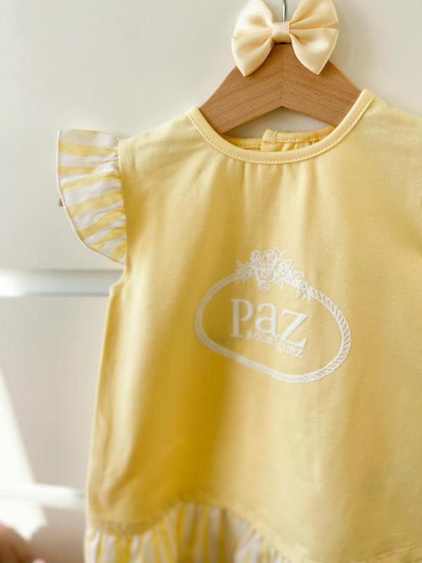 Alternatieve foto PAZ I Soft yellow dress