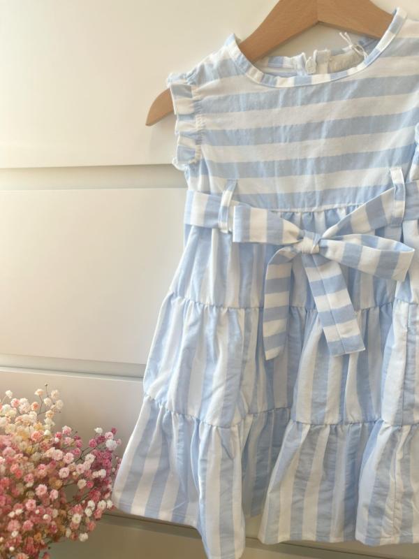 Alternatieve foto LALALU I Blue striped dress
