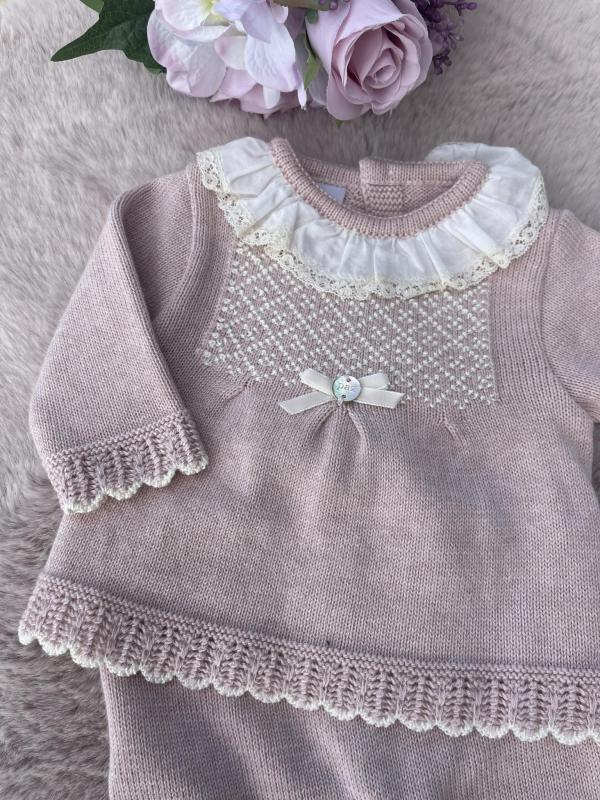 Alternatieve foto PAZ I Pink knitted set