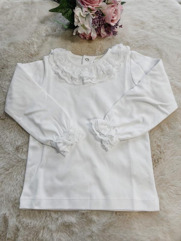 Alternatieve foto BABYLAI I White Shirt Double Lace