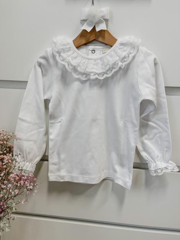 Coverfoto BABYLAI I White Shirt Double Lace